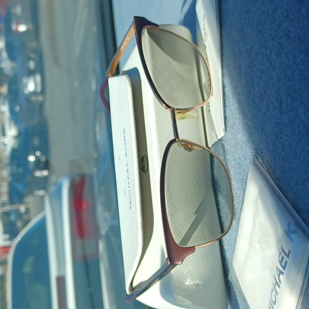 Michael kors glasses w case and cloth